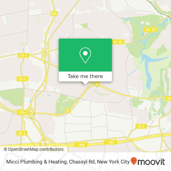 Micci Plumbing & Heating, Chassyl Rd map