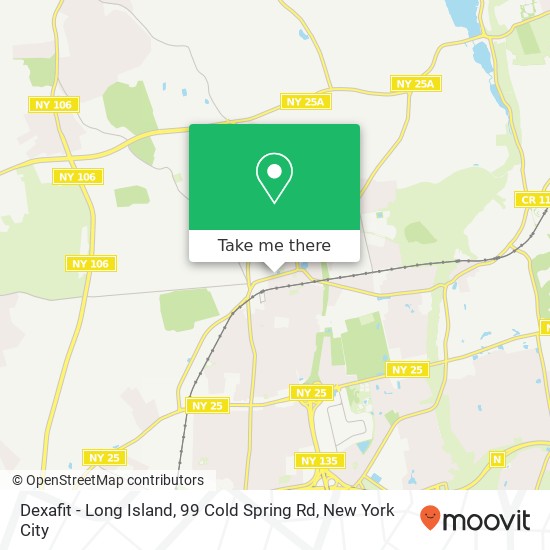 Dexafit - Long Island, 99 Cold Spring Rd map