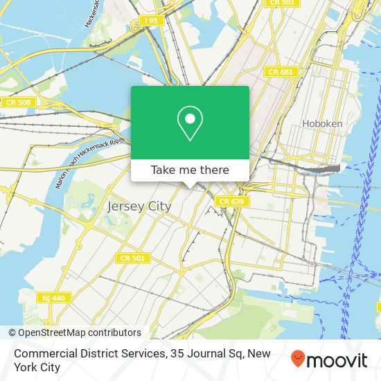 Commercial District Services, 35 Journal Sq map