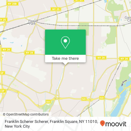 Franklin Scherer Scherer, Franklin Square, NY 11010 map