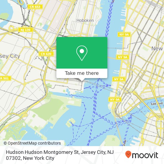Hudson Hudson Montgomery St, Jersey City, NJ 07302 map