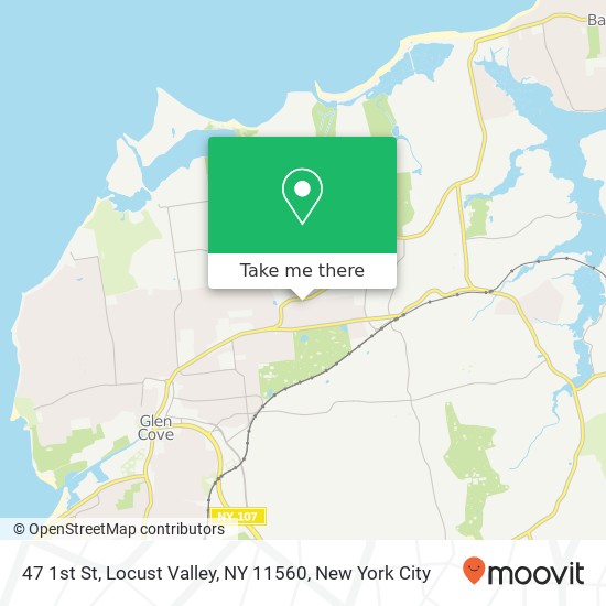 47 1st St, Locust Valley, NY 11560 map