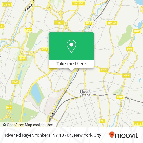 River Rd Reyer, Yonkers, NY 10704 map