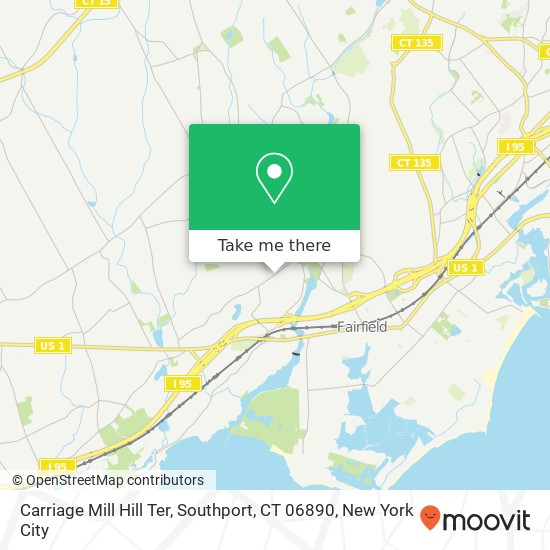 Carriage Mill Hill Ter, Southport, CT 06890 map