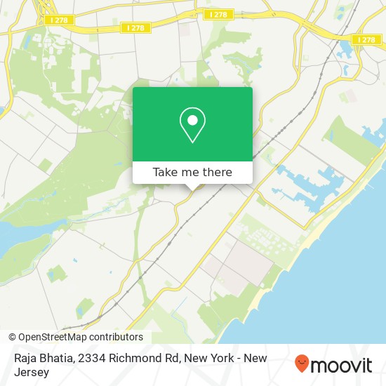 Mapa de Raja Bhatia, 2334 Richmond Rd