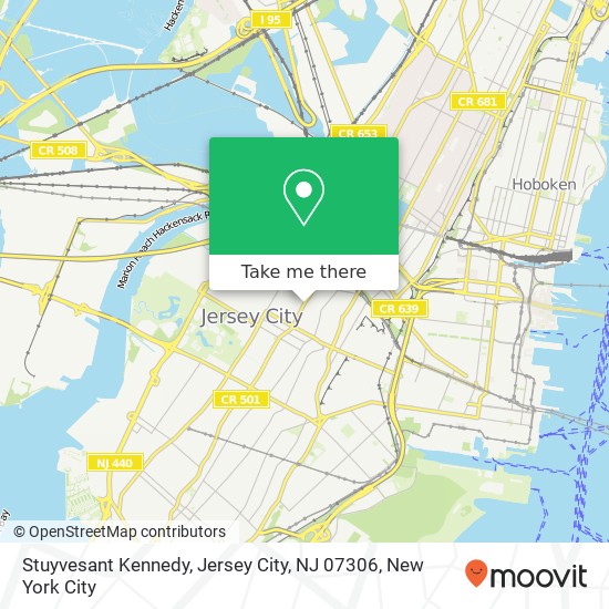 Stuyvesant Kennedy, Jersey City, NJ 07306 map