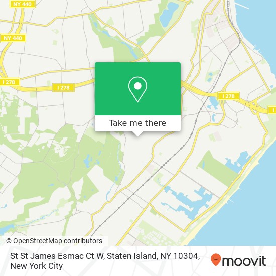 St St James Esmac Ct W, Staten Island, NY 10304 map