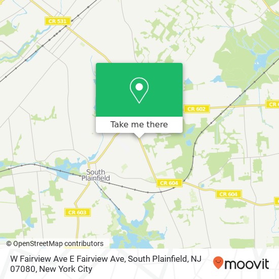 W Fairview Ave E Fairview Ave, South Plainfield, NJ 07080 map
