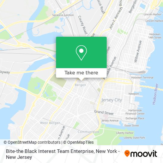 Bite-the Black Interest Team Enterprise map