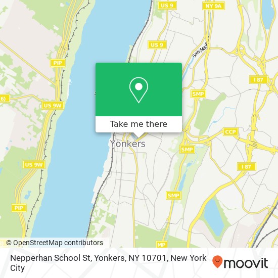 Mapa de Nepperhan School St, Yonkers, NY 10701