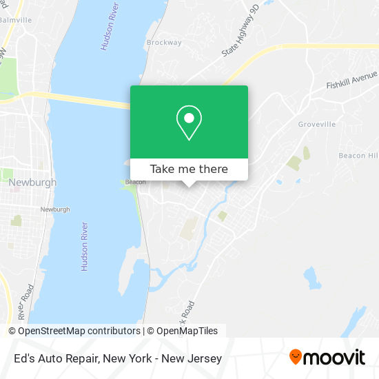 Ed's Auto Repair map