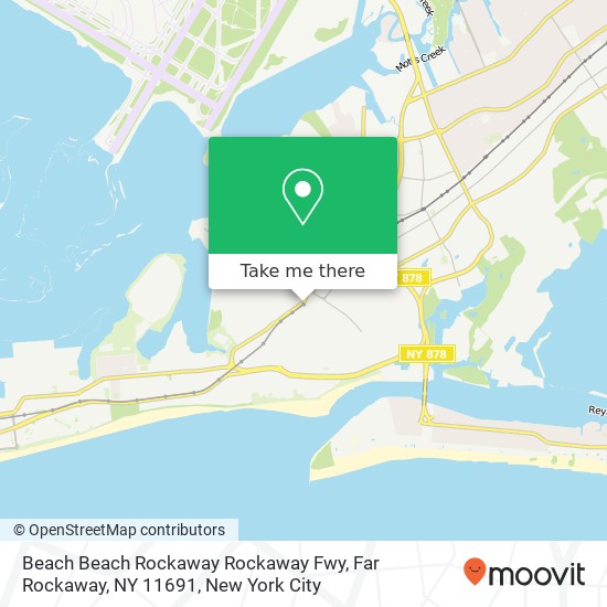 Beach Beach Rockaway Rockaway Fwy, Far Rockaway, NY 11691 map