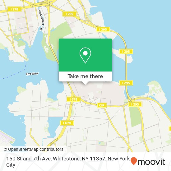 Mapa de 150 St and 7th Ave, Whitestone, NY 11357