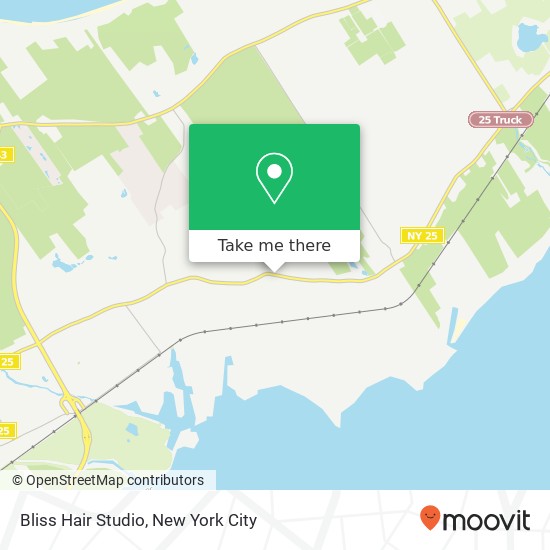 Bliss Hair Studio map