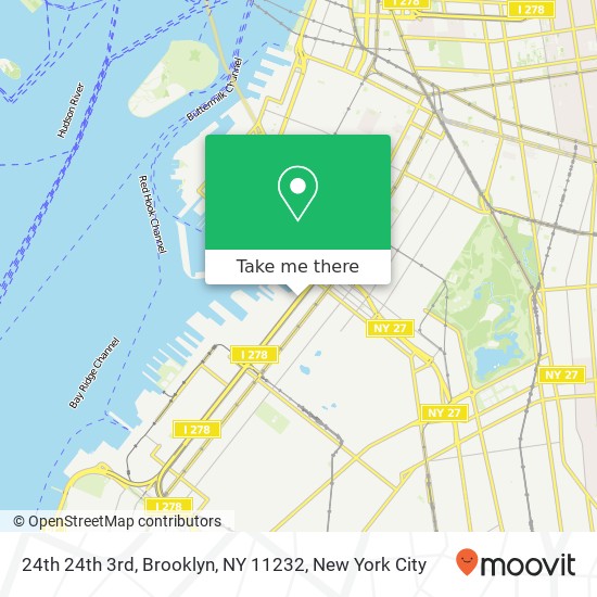 24th 24th 3rd, Brooklyn, NY 11232 map