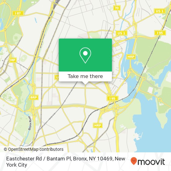 Eastchester Rd / Bantam Pl, Bronx, NY 10469 map