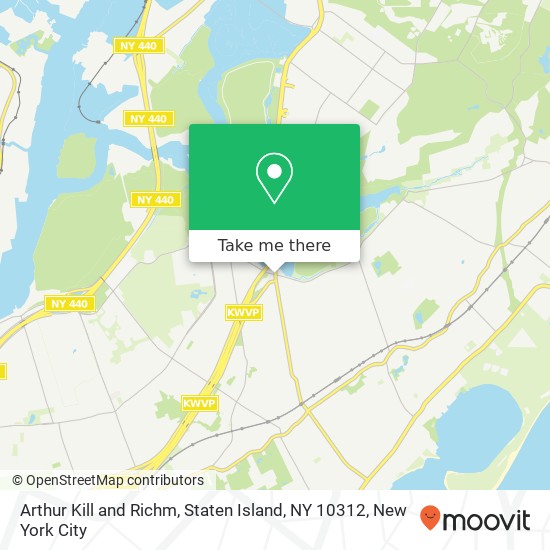 Arthur Kill and Richm, Staten Island, NY 10312 map