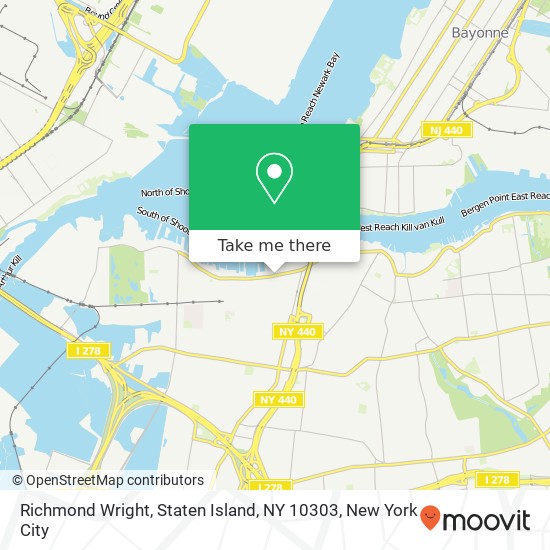 Richmond Wright, Staten Island, NY 10303 map