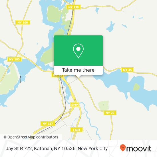 Jay St RT-22, Katonah, NY 10536 map