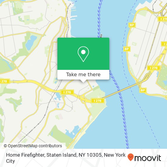 Home Firefighter, Staten Island, NY 10305 map