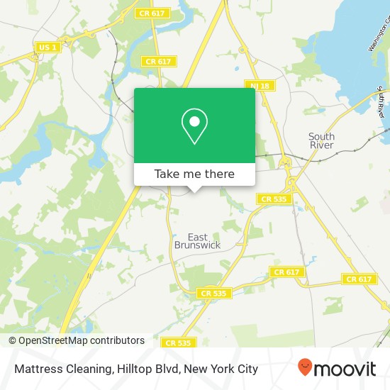 Mattress Cleaning, Hilltop Blvd map