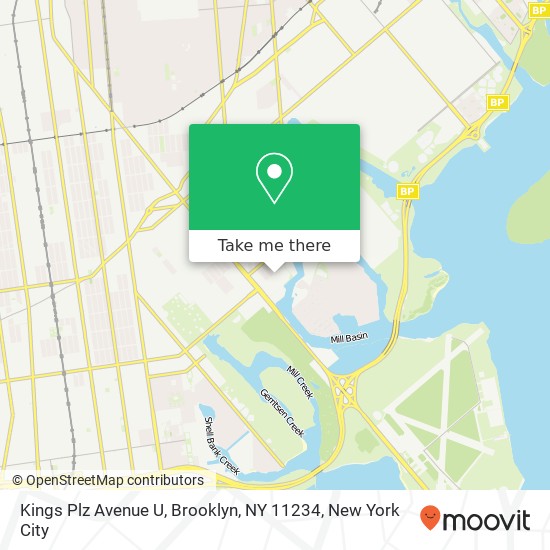 Kings Plz Avenue U, Brooklyn, NY 11234 map