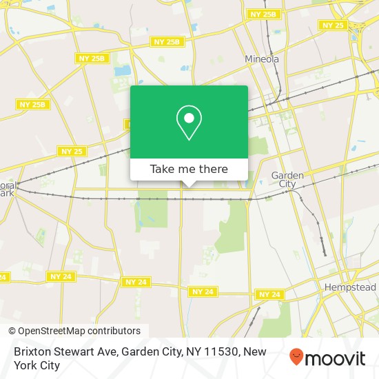 Brixton Stewart Ave, Garden City, NY 11530 map