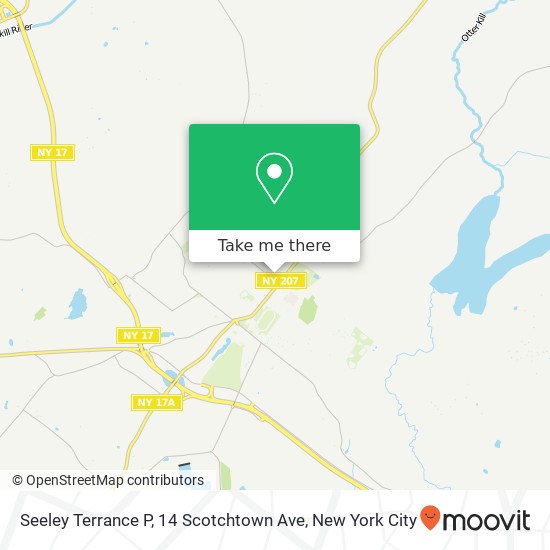 Mapa de Seeley Terrance P, 14 Scotchtown Ave