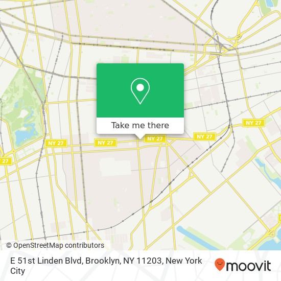 E 51st Linden Blvd, Brooklyn, NY 11203 map
