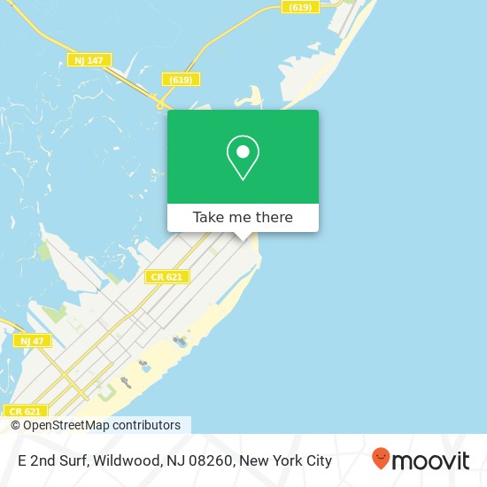 E 2nd Surf, Wildwood, NJ 08260 map