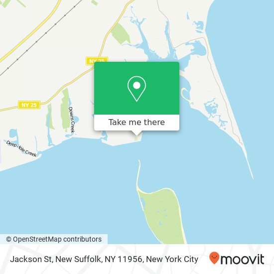 Jackson St, New Suffolk, NY 11956 map