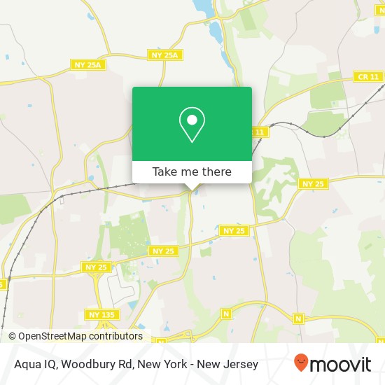 Aqua IQ, Woodbury Rd map