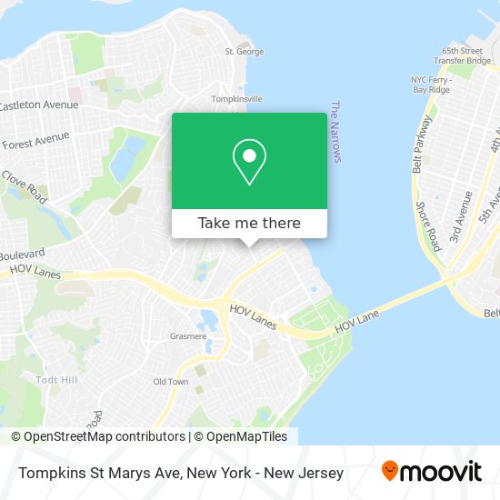 Mapa de Tompkins St Marys Ave