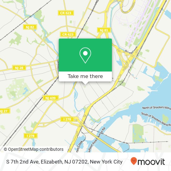 S 7th 2nd Ave, Elizabeth, NJ 07202 map