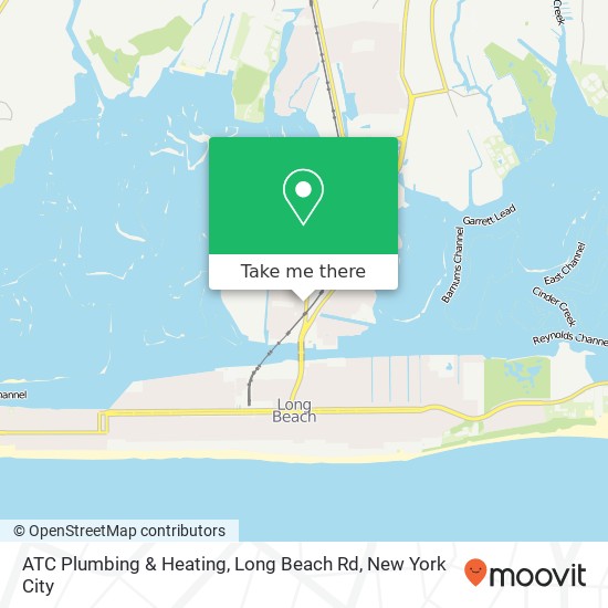 ATC Plumbing & Heating, Long Beach Rd map