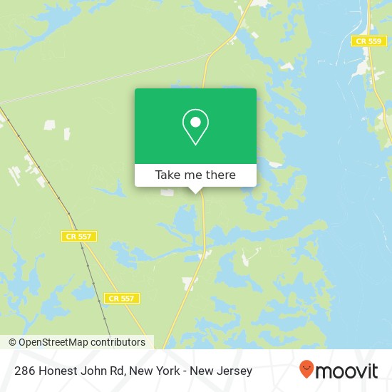286 Honest John Rd, Woodbine, NJ 08270 map