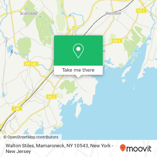 Walton Stiles, Mamaroneck, NY 10543 map
