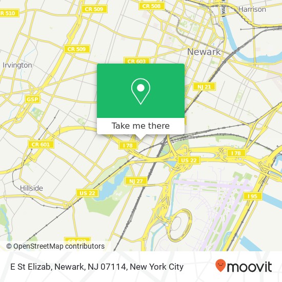 E St Elizab, Newark, NJ 07114 map