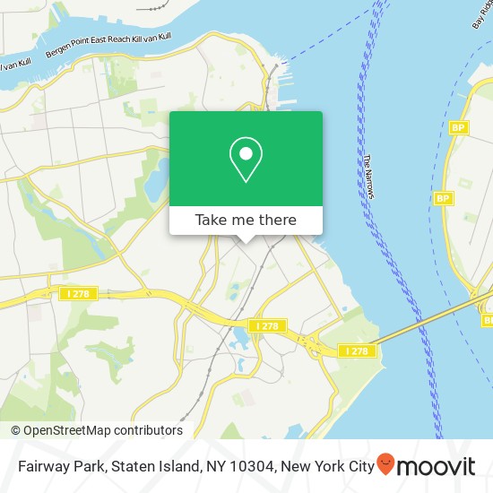 Fairway Park, Staten Island, NY 10304 map