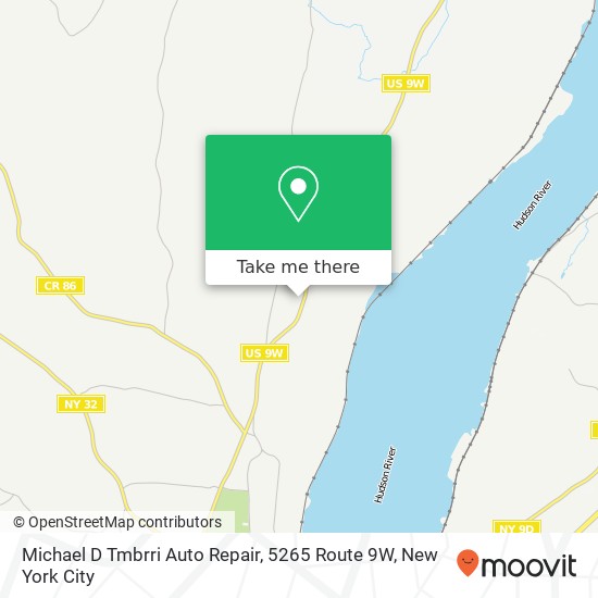 Michael D Tmbrri Auto Repair, 5265 Route 9W map