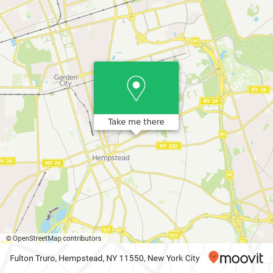 Fulton Truro, Hempstead, NY 11550 map