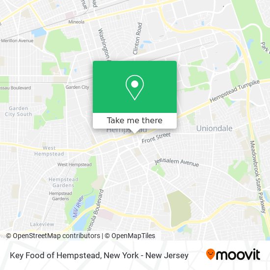 Mapa de Key Food of Hempstead