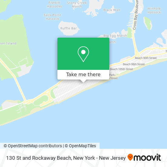 Mapa de 130 St and Rockaway Beach