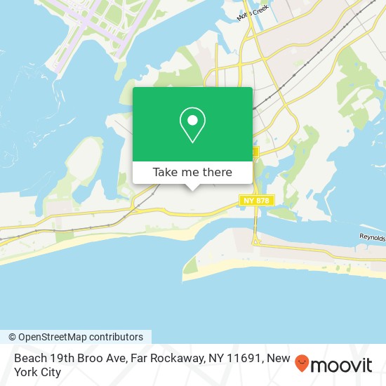 Beach 19th Broo Ave, Far Rockaway, NY 11691 map