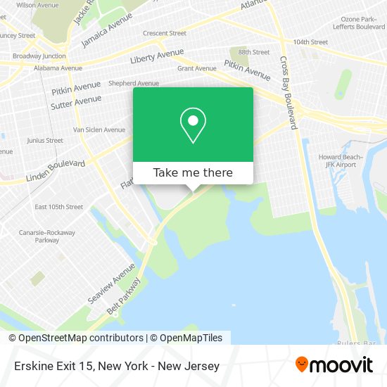 Erskine Exit 15 map