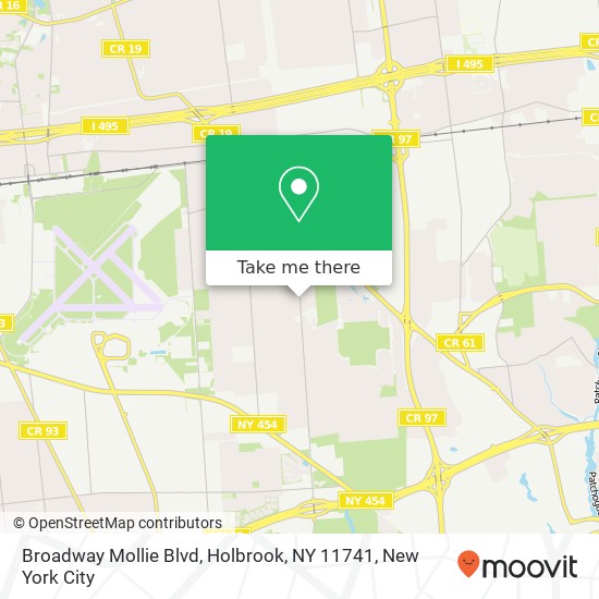 Broadway Mollie Blvd, Holbrook, NY 11741 map