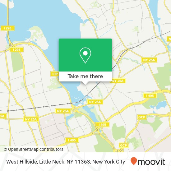 West Hillside, Little Neck, NY 11363 map