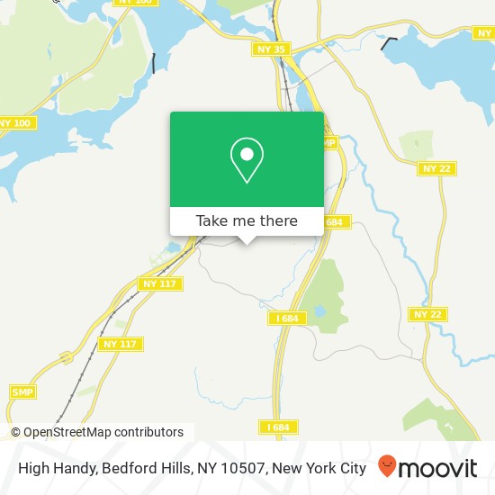 Mapa de High Handy, Bedford Hills, NY 10507
