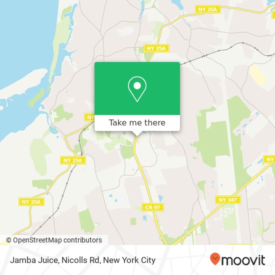 Jamba Juice, Nicolls Rd map