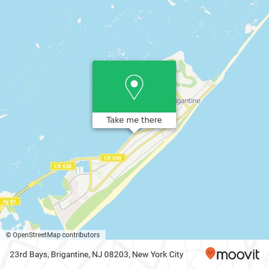 23rd Bays, Brigantine, NJ 08203 map